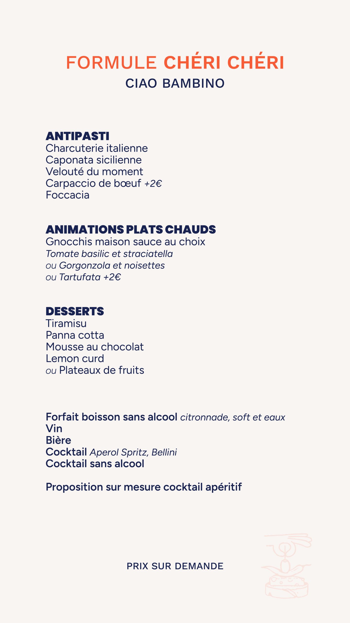 FORMULE CHÉRI TRAITEUR-Chéri_chéri